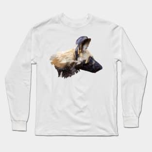 African Wild Dog Long Sleeve T-Shirt